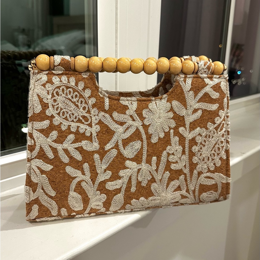 Embroidered Clutch